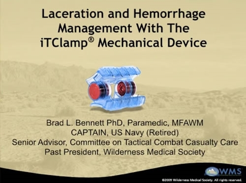 Management of Severe Lacerations with iTClamp - Bennett