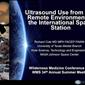 Ultrasound Use from the Int'l Space Station - Cole, Richard