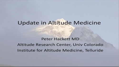 Advances in Altitude Medicine - Hackett, Peter